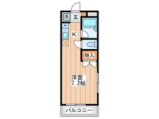 ジュネス中町の物件間取画像